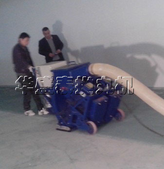 江蘇路面拋丸機地坪清理施工現場
