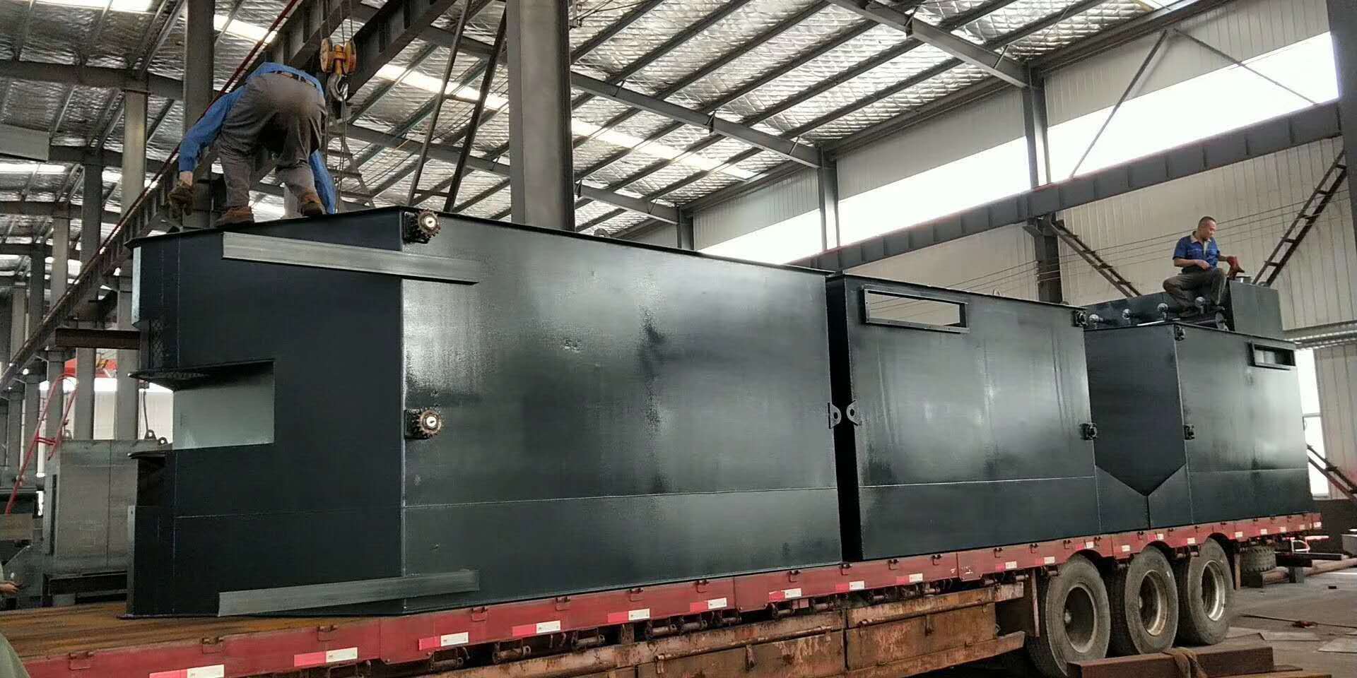 q6925通過式拋丸機發往陜西