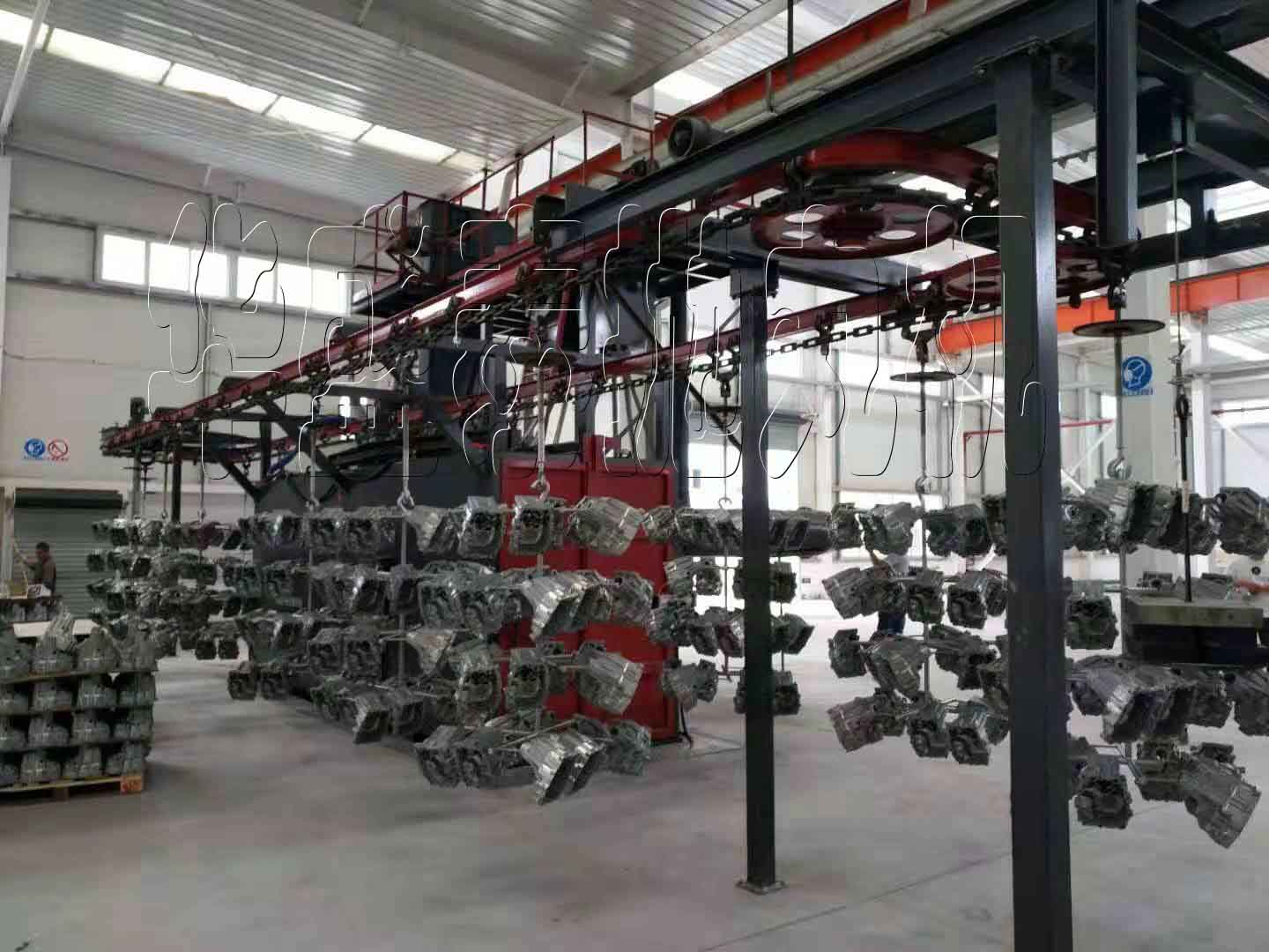 Hst懸鏈通過式拋丸機的基本構造如何