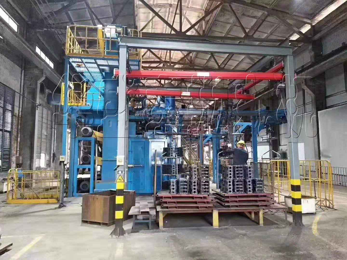 hst38系列多工位吊鏈式拋丸機好用嗎，大家來說說