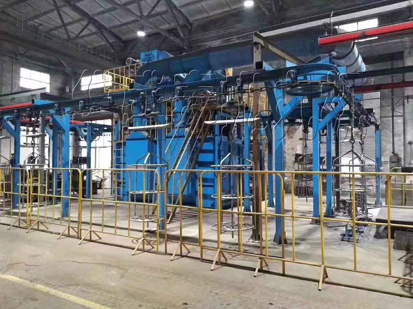 hst383多工位吊鏈式拋丸清理機值不值的買，用過的人來說一說