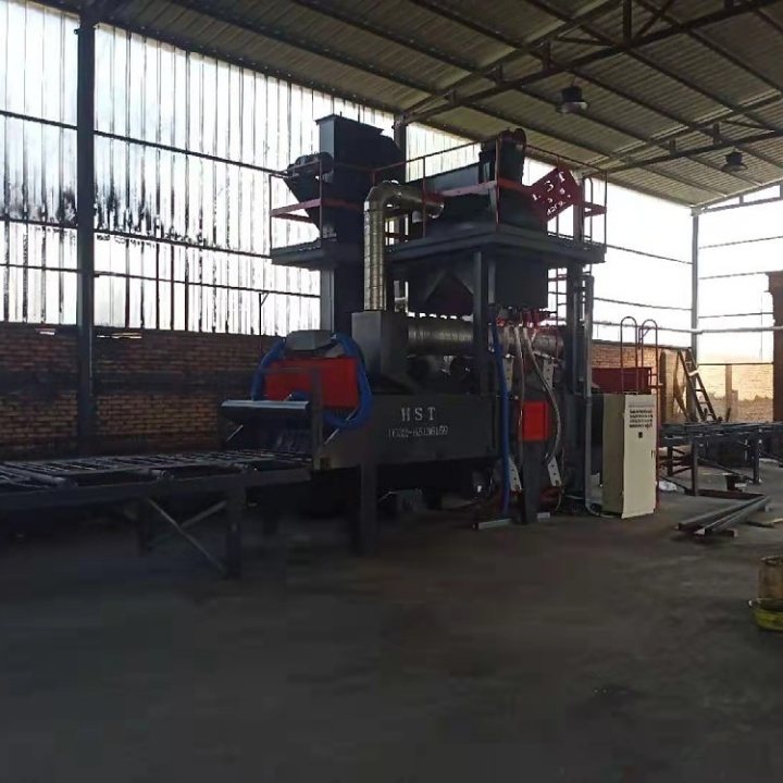 角鋼拋丸砂機打磨方法_角鋼拋丸打砂機_拋丸機用的鋼砂