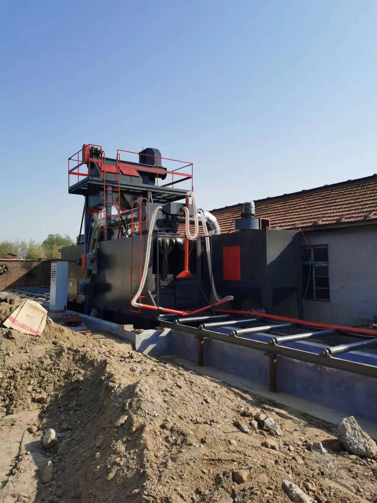 拋丸機(jī)供丸閥_閥門清理拋丸機(jī)圖片_閥門拋丸清理機(jī)