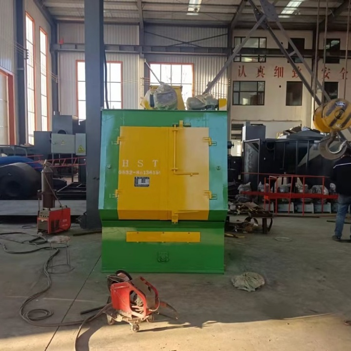 鋼砂除銹機_鉚焊件打砂除銹機_打砂除銹機設備